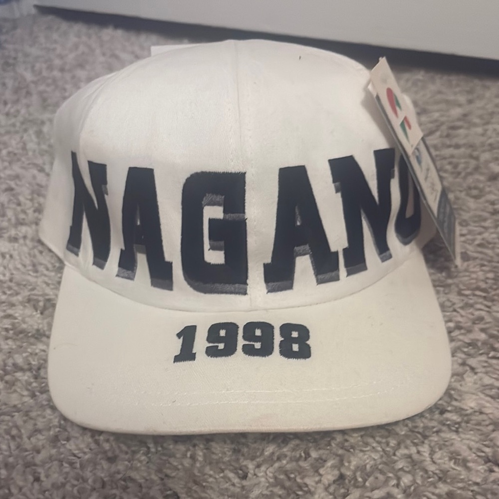 White Nagano 1998 Cap